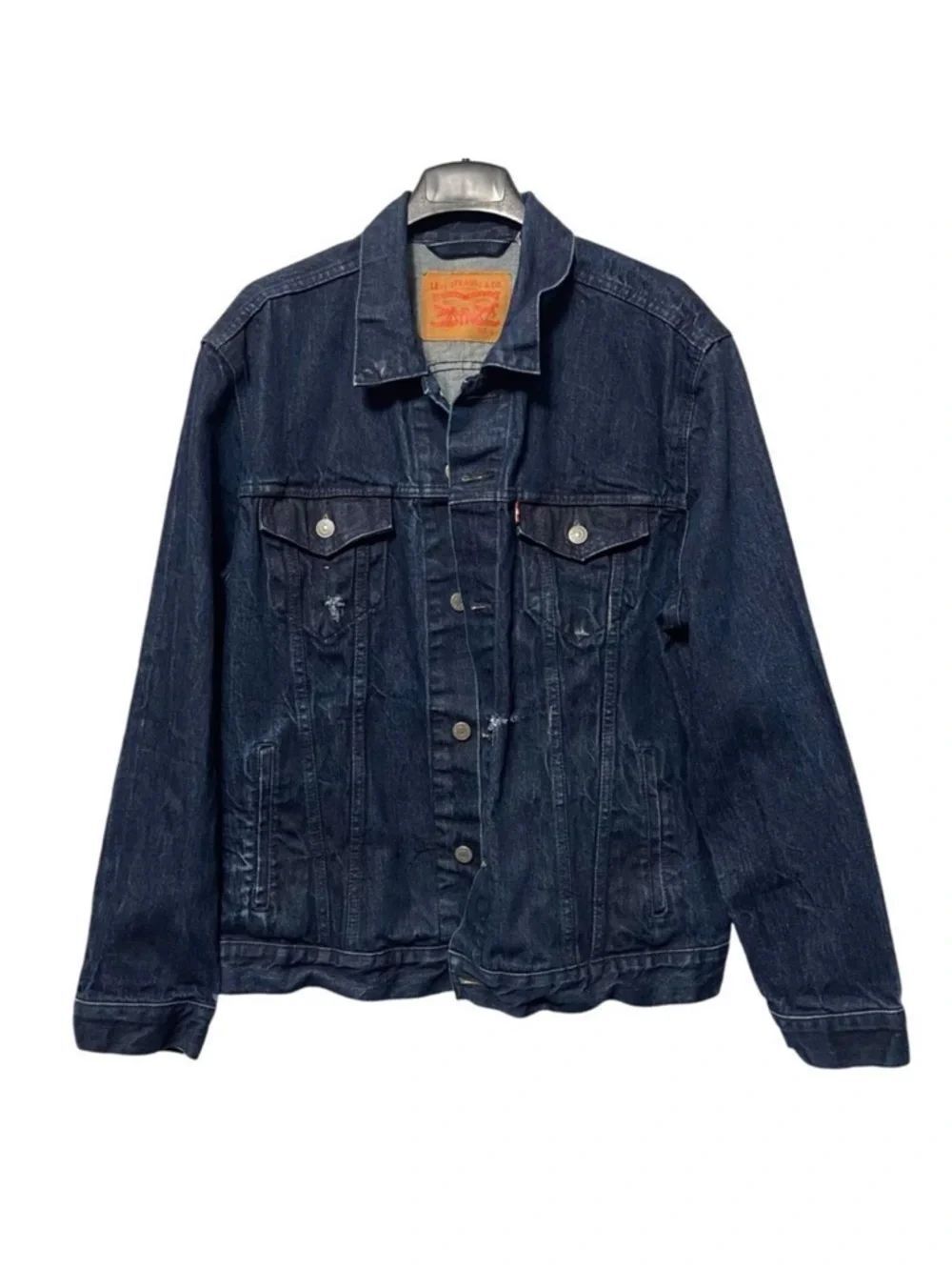 LEVI’S Dark Wash Denim Jacket L